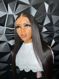 Straight Customized 13x6 HD Frontal Wig Unit