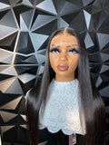 Straight Customized 13x6 HD Frontal Wig Unit